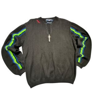 Vintage Polo Ralph Lauren Sport 1/4 Zip Sweater Size Large